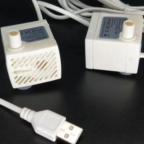 Miniatura 4 de JOEBO Bomba sumergible eléctrica HD-118 3W DC 5V 130L/H USB Bomba de agua Fuente de paisaje impermeable sin escobillas sumergible Mini bomba