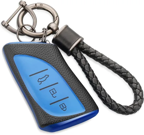 Miniatura 47 de Funda para llavero Buick con llavero de pulsera de circonita de moda, diseño de diamantes encantadores funda suave para Avenir Envision Encore Chevy