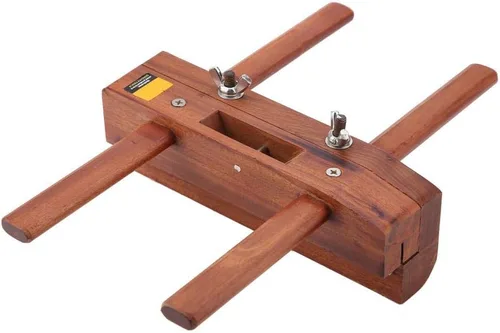 Miniatura 5 de HEEPDD Plano de mano de doble manija, kit de avión de mano de palisandro para carpintería, instrumento musical para muebles, herramienta de mano