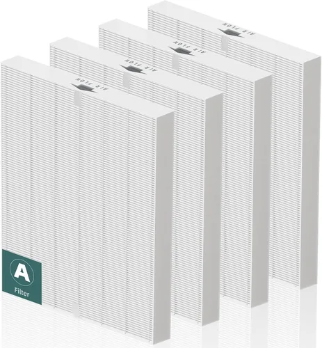 Paquete de 4 filtros de repuesto HEPA 115115 A para purificador de aire Winix PlasmaWave C535 5300 5300-2 5500 5500-2 6300 6300-2 P300 AM90 9000