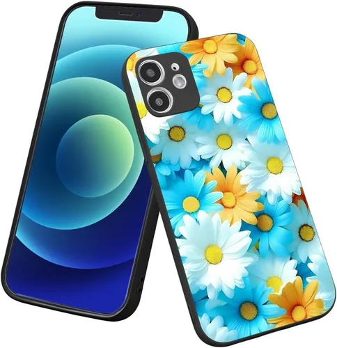 Miniatura 22 de Lily - Funda para iPhone 13, diseño de lirio con purpurina para niñas y mujeres, con TPU suave para iPhone 13 de 6.1 pulgadas