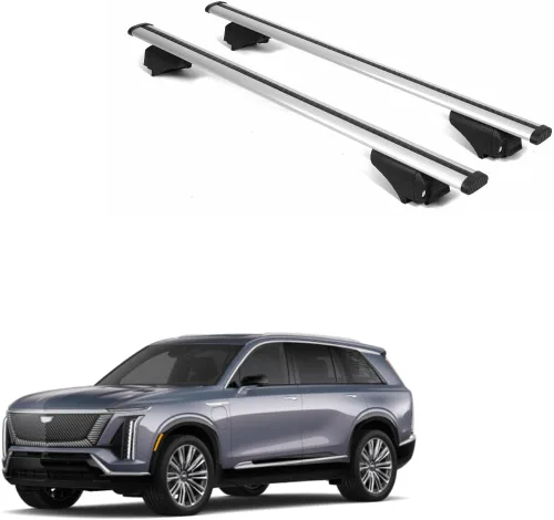 Miniatura 8 de ERKUL - Barras transversales de techo para Alfa Romeo Stelvio 2017-2026 Barras transversales de aluminio con cerradura antirrobo para techo