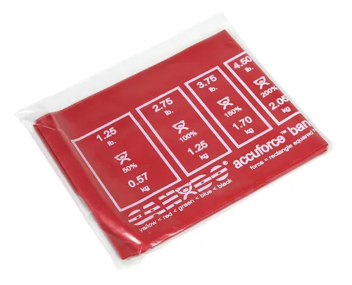 Miniatura 13 de CanDo 10-5918 AccuForce - Banda de ejercicio, rollo de 6 yardas, juego de 5 piezas, amarillo a negro