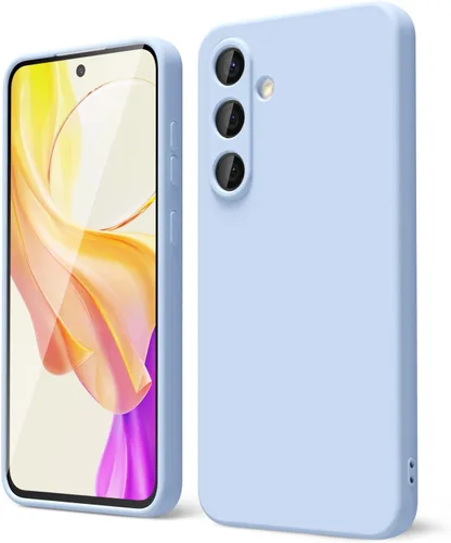 Miniatura 228 de oakxco Funda para teléfono Samsung Galaxy S21 Ultra con agarre de silicona líquida, bonita funda delgada y delgada de goma suave de TPU lisa