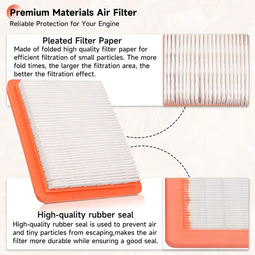 Miniatura 3 de 17211-Z8B-901 17211-zl8-023 Filtro de aire compatible con motores Honda gc135 gcv160 gc190 gcv135 gcv160LA1 gcv190LA Engines HRR216K6-K11 HRR2166
