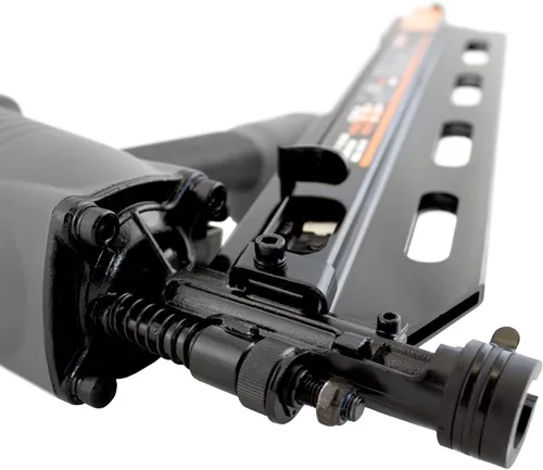 Miniatura 3 de NuMax SFR2190WN Clavadora neumática de 21 grados con cabeza redonda completa de 3-1/2" y clavos (500 unidades)