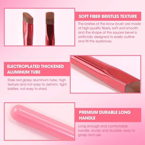 Miniatura 3 de 2 brochas multifunción para cejas que hacen que el cabello se parezca a trazos en absoluto, cepillo de contorno de cejas corrector de cejas