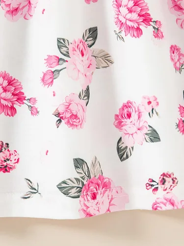 Miniatura 5 de Vestidos para niñas Vestidos para niñas pequeñas Paquete de 3 Vestido casual de fiesta con estampado patinador acampanado tipo A Vestido de verano