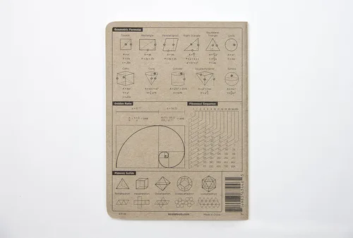 Miniatura 16 de KOALA TOOLS Mini cuaderno de papel cuadriculado 5" x 7", 60 pp. - Juego de cuadernos de campo cuadriculado, cuadrícula y gráficos - Para uso