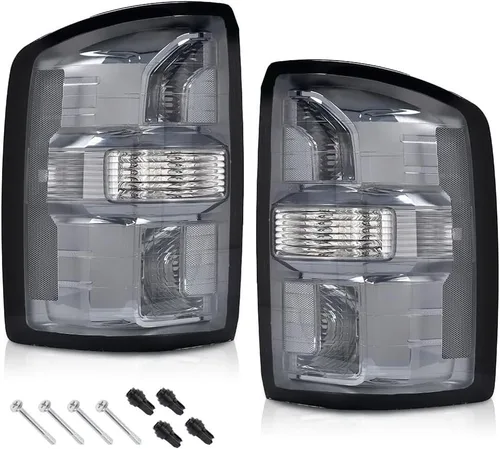 Miniatura 27 de GRAND ORANGE Conjunto de luces traseras para Dodge Ram 1500 2009-2018; compatible con Dodge Ram 2500 2010-2018, luces traseras del lado