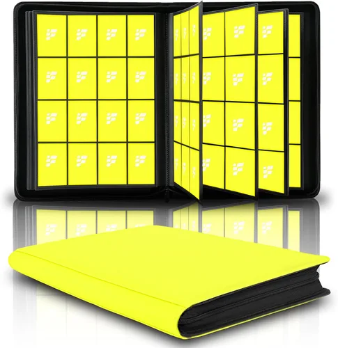 Miniatura 25 de Carpeta de tarjetas coleccionables de 9 bolsillos, libro de tarjetas premium para 360 tarjetas, álbum de tarjetas resistente para tarjetas