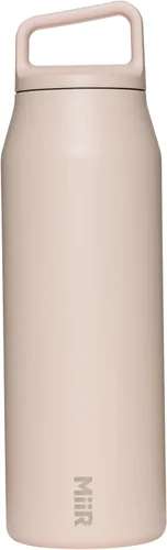 Miniatura 24 de MiiR - Botella de agua de boca ancha - Botella de agua aislada de 32 onzas en acero inoxidable con aislamiento de vacío de doble pared, diseño a