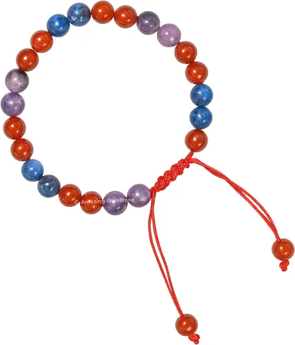 Miniatura 30 de Pulsera del zodiaco de cristales curativos