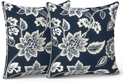 Miniatura 23 de LVTXIII Juego de 2 almohadas lumbares para patio, 12 x 20 pulgadas, resistentes a la decoloración, para exteriores con interiores, cojines lumbares