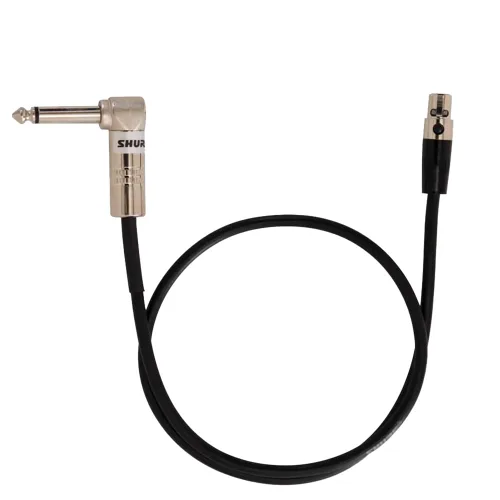 Miniatura 2 de Shure WA303 Cable de guitarra estándar de 2 pies con conector de 1/4 en cada extremo