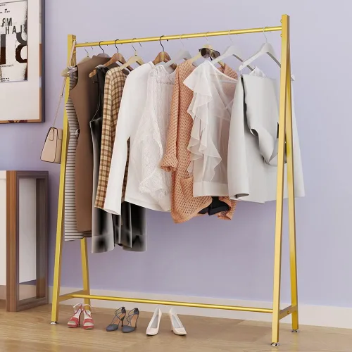 Miniatura 10 de DR.IRON Percheros de ropa negros con base de mármol, percheros modernos independientes negros con estantes para dormitorio, percheros resistentes