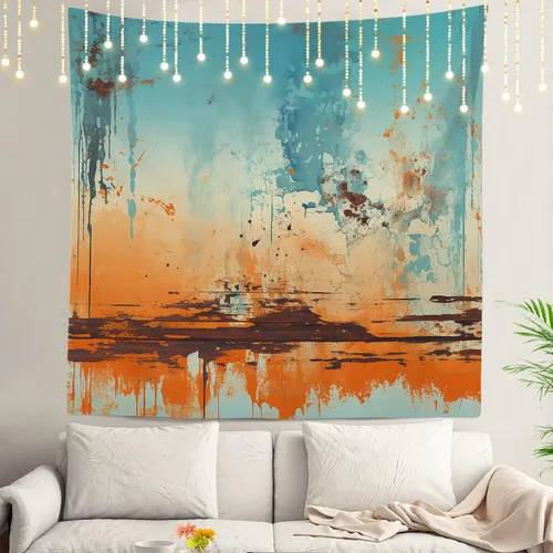 Miniatura 98 de Shrahala Beach Vacation Seaside Relaxation Tapestry, Nautical Summer Getaway Wall Hanging Hd Print Polyester Backdrop For Dorm Room Bedroom 30 X 40