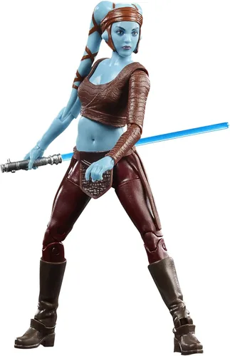 STAR WARS The Black Series Aayla Secura - Figura de acción coleccionable de Aayla Secura de 6 pulgadas, juguetes para niños a partir de 4 años