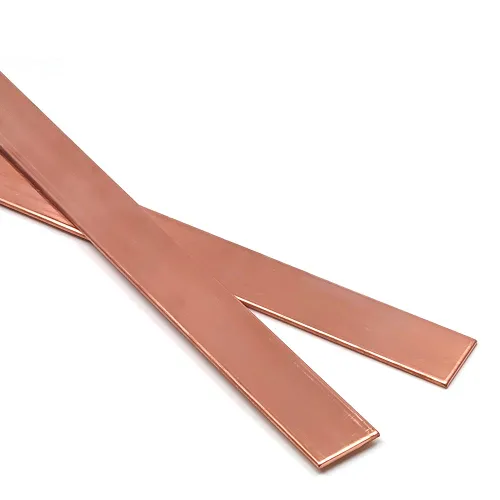 Miniatura 6 de 2 piezas de barra plana de cobre C110, espesor de 0,06" x ancho de 1,2" x longitud de 15,7" Barra plana de cobre, material de 1,5 mm x 30 mm x 400