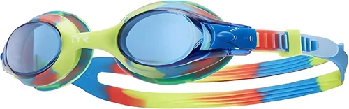 Miniatura 13 de TYR Swimple Tie-Dye Kids' Swim Goggles Azul/Verde