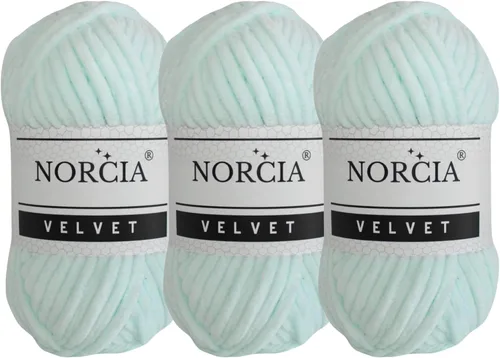 Miniatura 42 de Hilo de terciopelo suave para ganchillo súper voluminoso para manta de bebé de 3.53 oz (74.3 yardas) para tejer hilo amigurumi para tejer ganchillo
