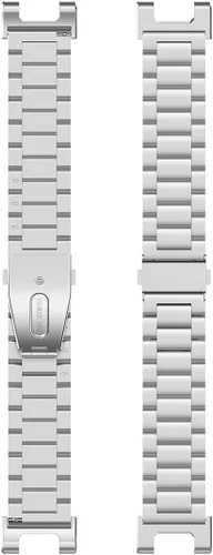 Miniatura 4 de E ECSEM Correa compatible con Amazfit T-Rex/T-Rex Pro, correa de repuesto de metal de acero inoxidable sólido para reloj inteligente Amazfit T-Rex