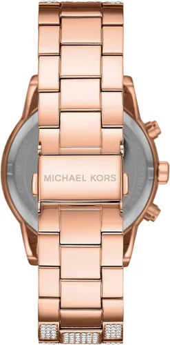 Miniatura 2 de Michael Kors Ritz Reloj de acero inoxidable, Brillantina de oro rosa41 mm.
