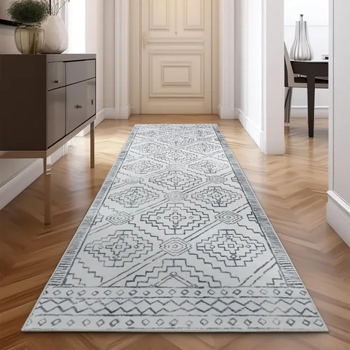 Miniatura 42 de jinchan Alfombra marroquí de pasillo 2x10 para pasillo - Alfombra de pasillo para cocina bohemia lavable a máquina, alfombra moderna suave, Boho
