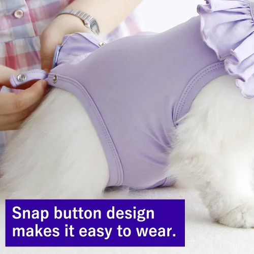 Miniatura 2 de Traje de recuperación para gatos para heridas abdominales y enfermedades de la piel, camisa quirúrgica transpirable de recuperación después