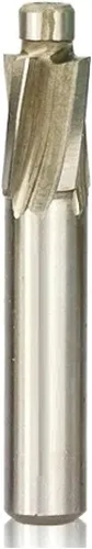 Broca de taladro HSS de 4 flautas para fresado de molino de extremo de avellanado para perforación de madera/metal, M14.4x24x12x80