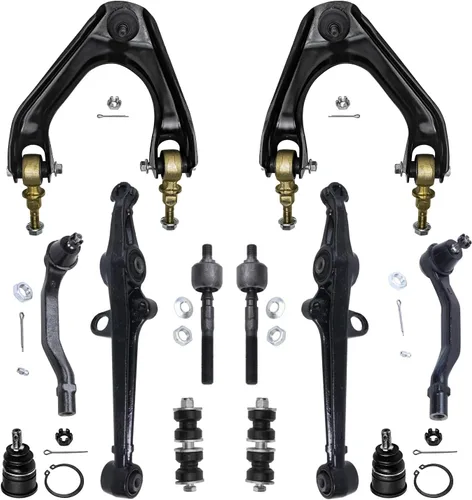 Miniatura 71 de Detroit Axle - Kit de extremo delantero para Ford 1998-2001 Explorer Mercury Mountaineer, 4 barras estabilizadoras delanteras y traseras, 2 brazos