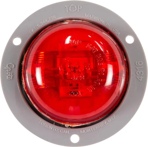 Miniatura 13 de Grote 47013 - Luz LED ovalada de 2.5 pulgadas, lente ámbar Naranja