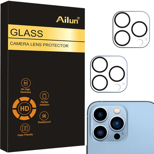 Miniatura 9 de Ailun Paquete de 3 protectores de lente de cámara para iPhone 17 Pro Max, vidrio templado, dureza 9H, Ultra HD, antiarañazos, compatible con fundas