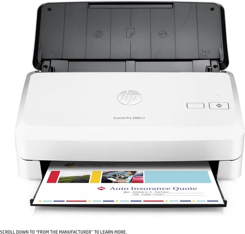 Miniatura 4 de HP ScanJet Pro 2000 escáner OCR
