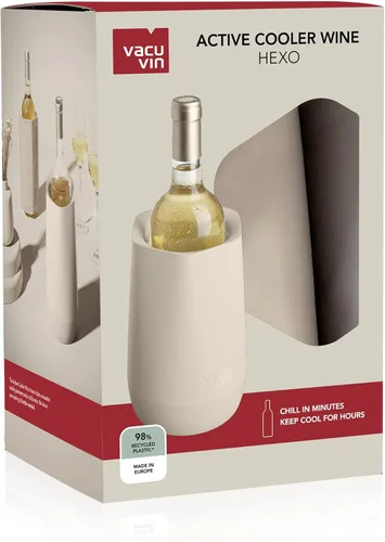 Miniatura 22 de Vacu Vin Rapid Ice – Enfriador de vino elegante – Negro, negro, Negro