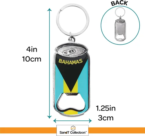 Miniatura 5 de Llavero abrebotellas de cerveza Bahamas - Lata