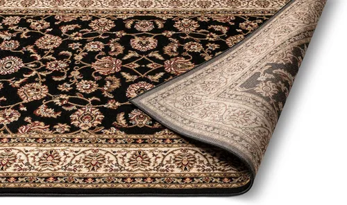Miniatura 5 de Well Woven Barclay Collection Sarouk - Alfombra negra de 5 x 7 pies, para sala de estar, dormitorio y comedor