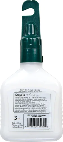 Miniatura 3 de Crayola Pegamento escolar lavable, suministros para manualidades, 4 onzas