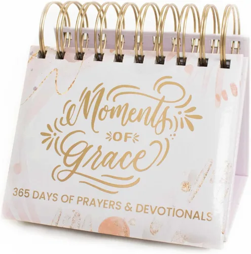Miniatura 11 de bloom daily planners Caballete de escritorio perpetuo sin fecha con citas motivacionales, calendario inspirador para mujeres, página a día