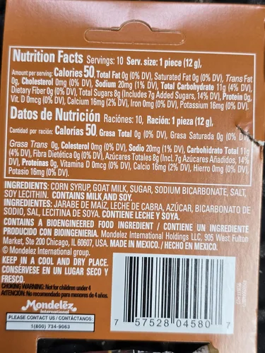 Miniatura 2 de Coronado Paleton De Cajeta Quemada - Paletas mexicanas de leche de cabra (4 x 10 unidades)