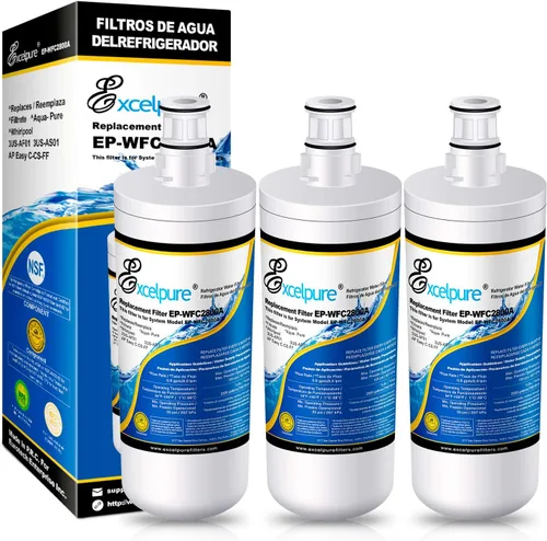 Miniatura 10 de EXCELPURE 3US-AF01 Filtro de agua de repuesto para debajo del fregadero Filtrete Standard 3US-AF01 3US-AS01 Whirlpool WHCF-SRC WHCF-SUFC WHCF-SUF 1