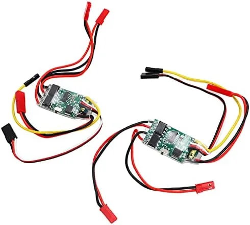Miniatura 6 de VBESTLIFE Controladores de velocidad eléctricos, 2 unids cepillado ESC Dual Way Bidireccional ESC para RC modelo barco 130 180 motor cepillado