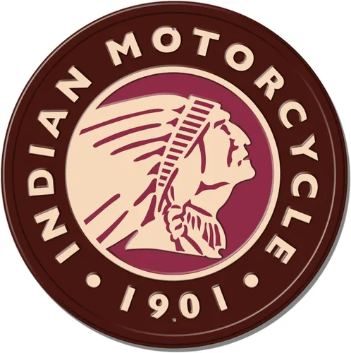Miniatura 14 de Desperate Enterprises Indian Motorcycle Since 1901 - Letrero de hojalata nostálgico vintage de metal, fabricado en Estados Unidos Motocicletas
