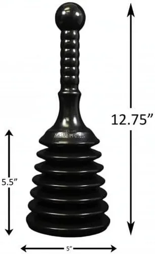 Miniatura 4 de Master Plunger MPS4 Desatascador de Fregadero y Desagüe para Fregaderos de Cocina, Lavabos de Baño, Duchas y Bañeras. Diseño Pequeño y Resistente