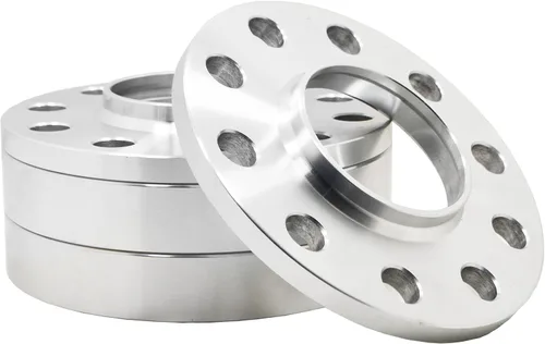 Miniatura 2 de 4 espaciadores de rueda centrados en bujes de 0.394 pulgadas y 0.98 pulgadas + negro 12x1.5 Racing Stud conversión compatible con BMW E36 E46 E90
