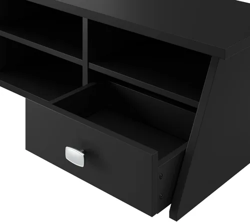 Miniatura 5 de Bush Furniture Broadview - Organizador de escritorio en negro clásico Almacenamiento para el espacio de trabajo de oficina en casa