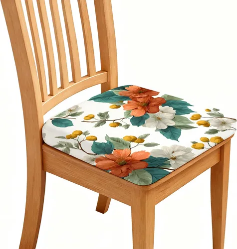 Miniatura 20 de Fundas de asiento para silla, paquete de 4 fundas impermeables elásticas para silla de comedor con lazos elásticos, extraíbles y lavables, Rosa