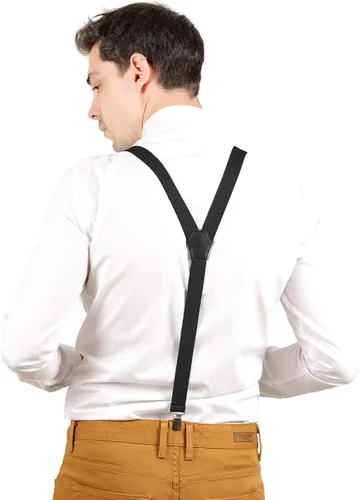Miniatura 47 de Tirantes para hombre Tirantes elásticos con espalda en Y