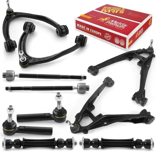 Miniatura 42 de Metrix Premium Chassis Parts - Kit de suspensión delantera de 10 piezas para BMW X5 2007-2013, BMW X6 2008-2014, reemplazo, fabricado en Europa