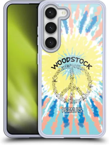 Miniatura 306 de Head Case Designs Funda de gel Woodstock 50th con licencia oficial de Peanuts Snoopy Guitar 1969 [protección de grado militar] compatible